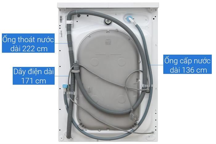 Máy Giặt Sấy Electrolux Inverter Giặt 9Kg + Sấy 6Kg EWW9024P3WC&nbsp;